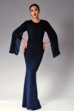 Load image into Gallery viewer, Navy Blue dress