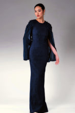 Load image into Gallery viewer, Navy blue dress