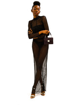 Load image into Gallery viewer, Maxi net dress
