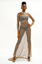Load image into Gallery viewer, Mesh maxi dress