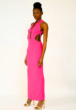 Load image into Gallery viewer, cut out pink dress