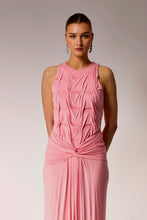 Load image into Gallery viewer, Pink Bamboo smocked dress.
Maxi Dress