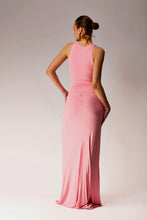 Load image into Gallery viewer, Pink Bamboo smocked dress.
Maxi Dress