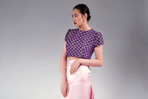 Amunet Aso Oke Crop Top