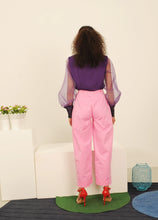 Load image into Gallery viewer, Pink ankle trouser
